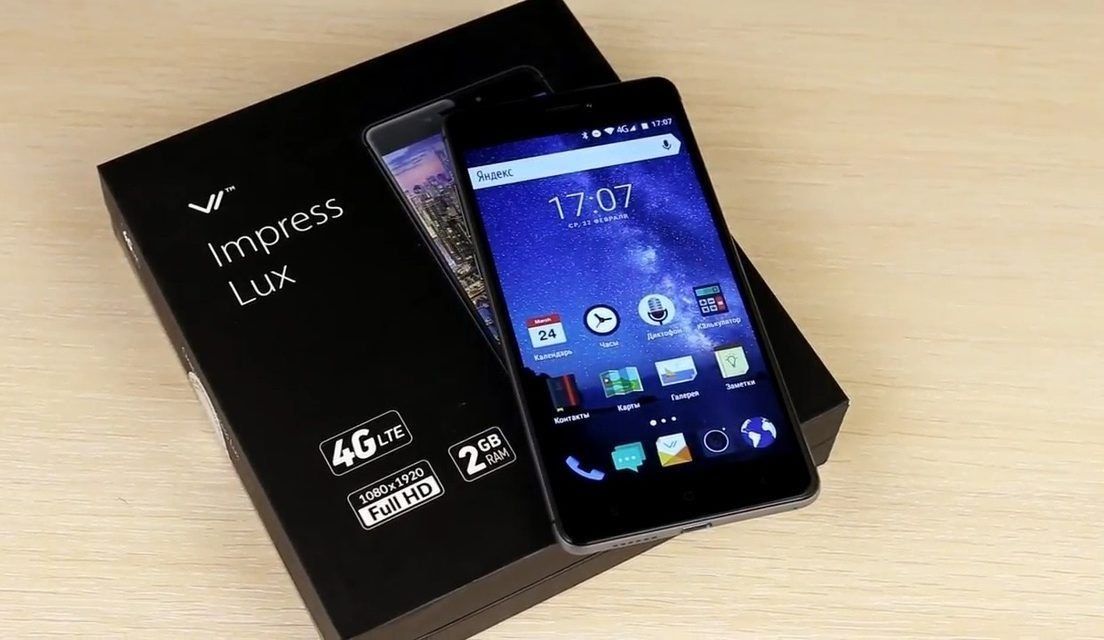 VERTEX Impress Lux-smarttelefon - fordeler og ulemper