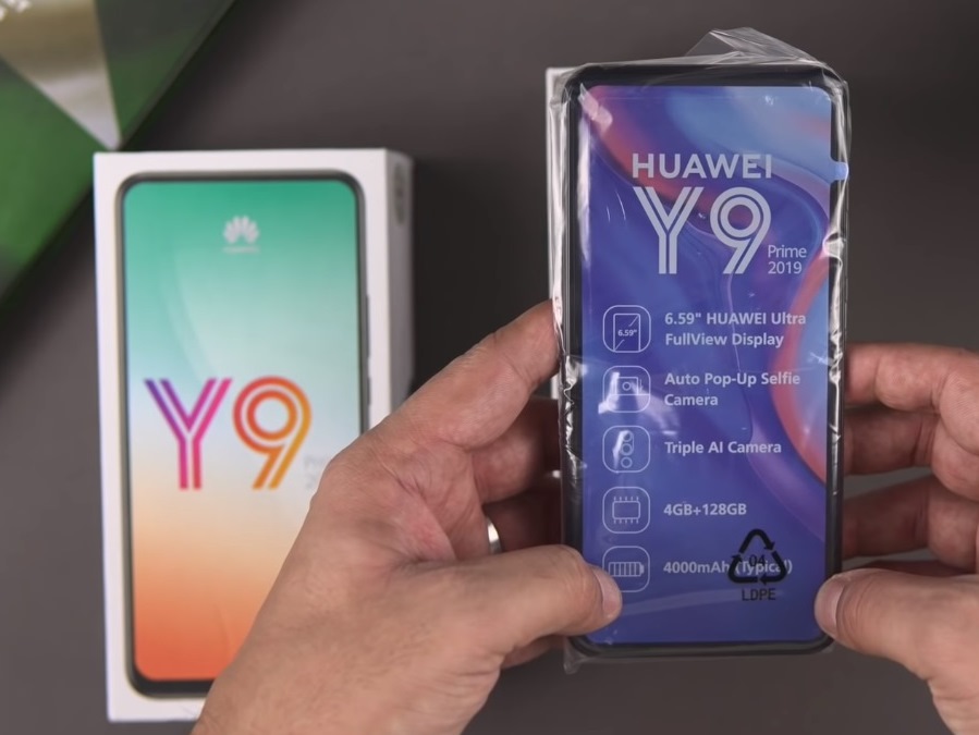 Y9 Prime (2019) smarttelefon - fordeler og ulemper