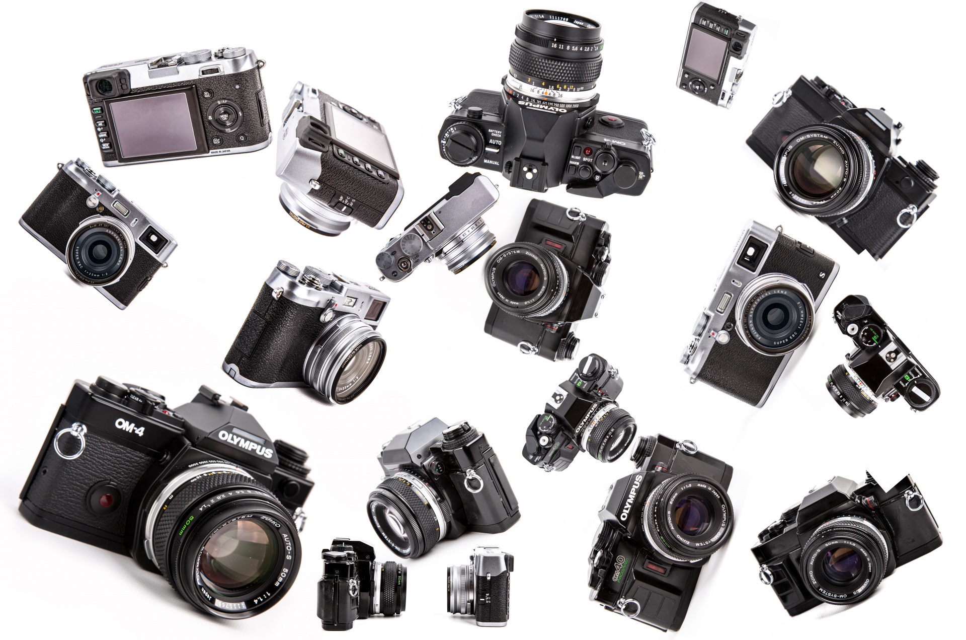 Rangering av de beste digitale kameraene i 2020