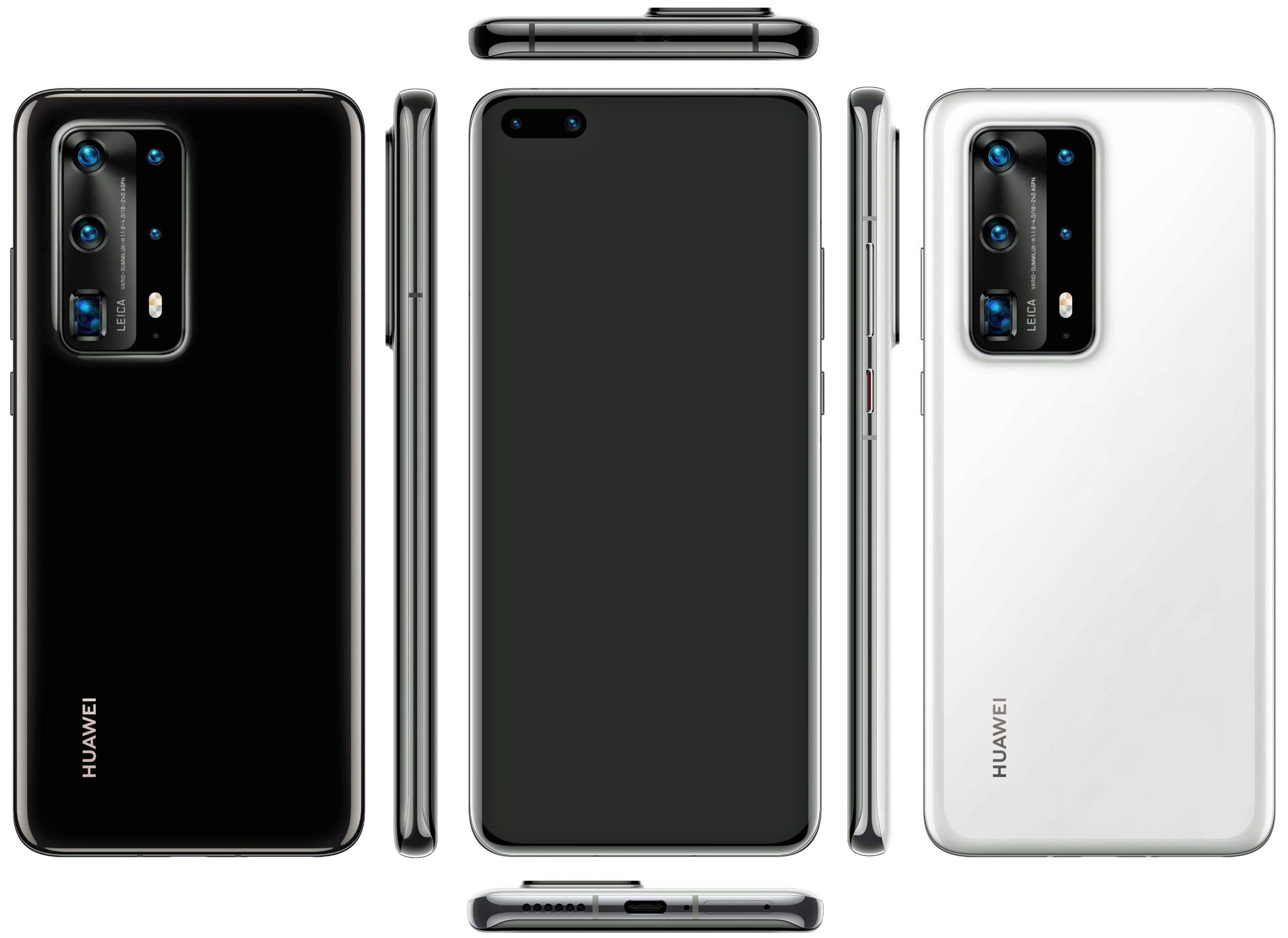 Gjennomgang av smarttelefonen Huawei P40 Pro Premium med hovedegenskapene