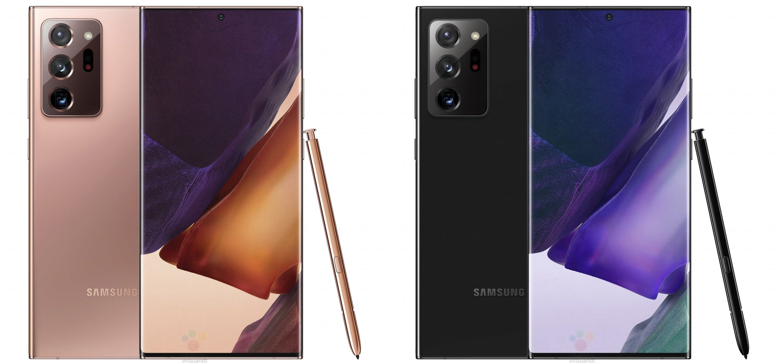 סקירה של הטלפונים החכמים Samsung Galaxy Note20 ו- Note20 Ultra